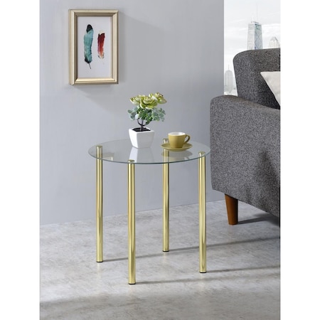 Kd Mueble Milnai Side Table, Round KD3188572